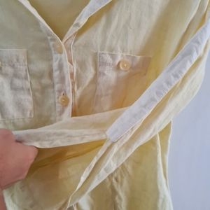SOLD Linen button down shirt
